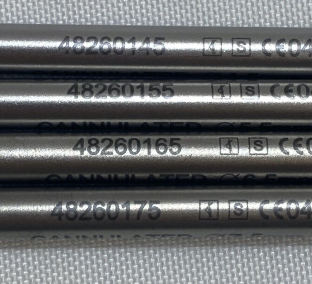 STRYKER XIA3 Serrato 4.5 5.5 6.5 7.5mm Set of 4 Cannulated Tap — photo 5
