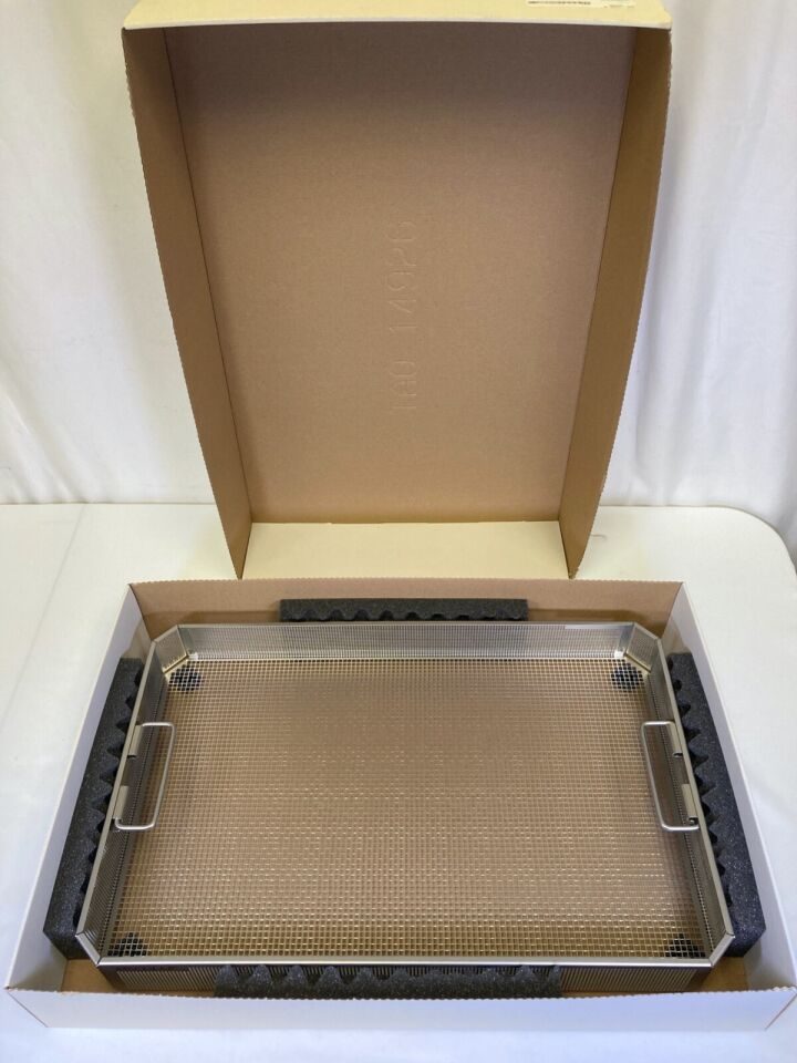 AESCULAP JF833R Wide Body Basket Sterilization Wire Basket 21" x 13.25" x 3"
