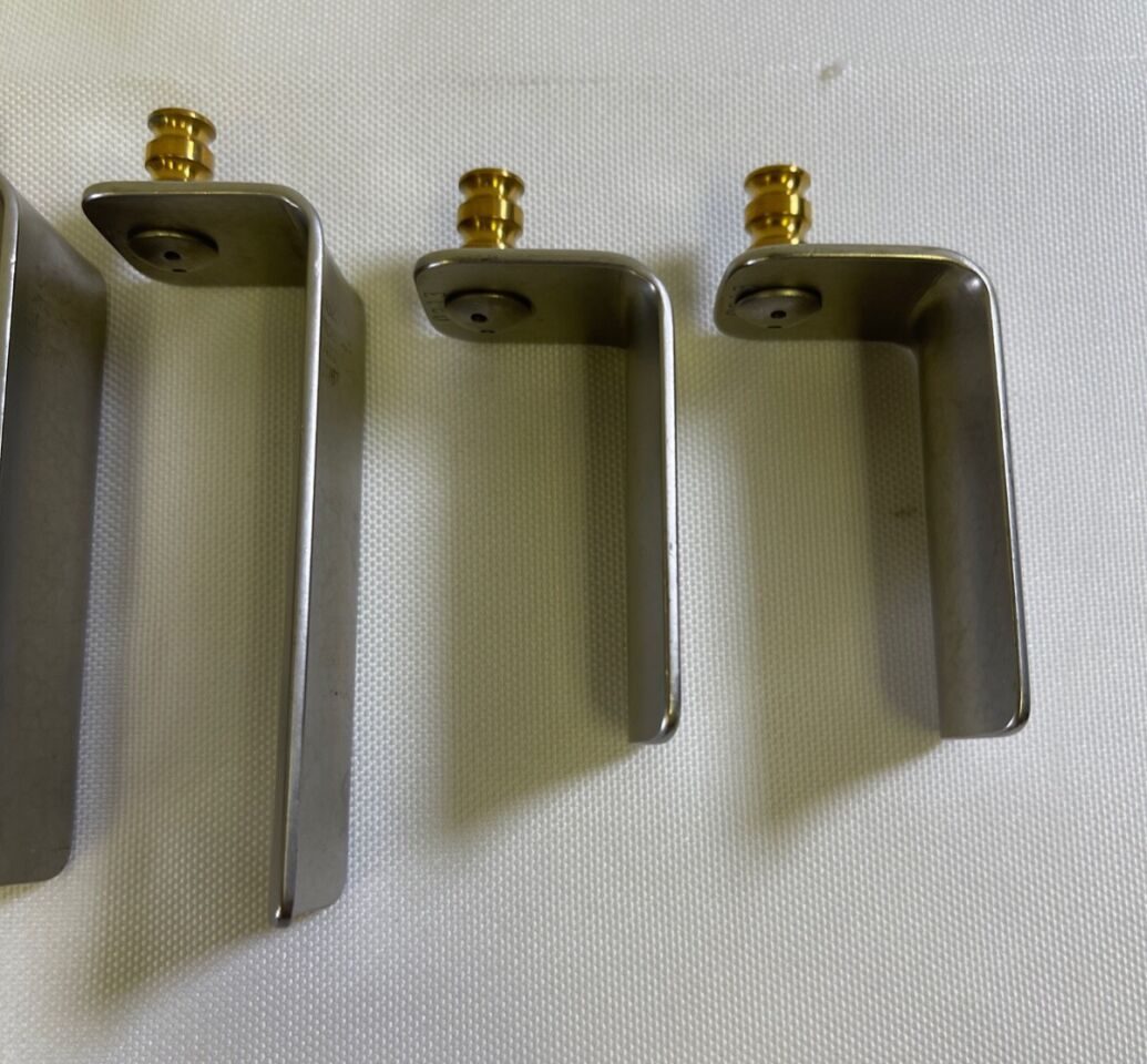 THOMPSON SURGICAL Various Set of 8 Locking Blade Handle w 7 Blades — photo 2