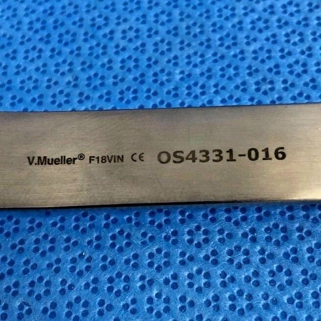 V. MUELLER 5/8in Cobb Osteotome Length 11in, Curved, Blade — photo 2