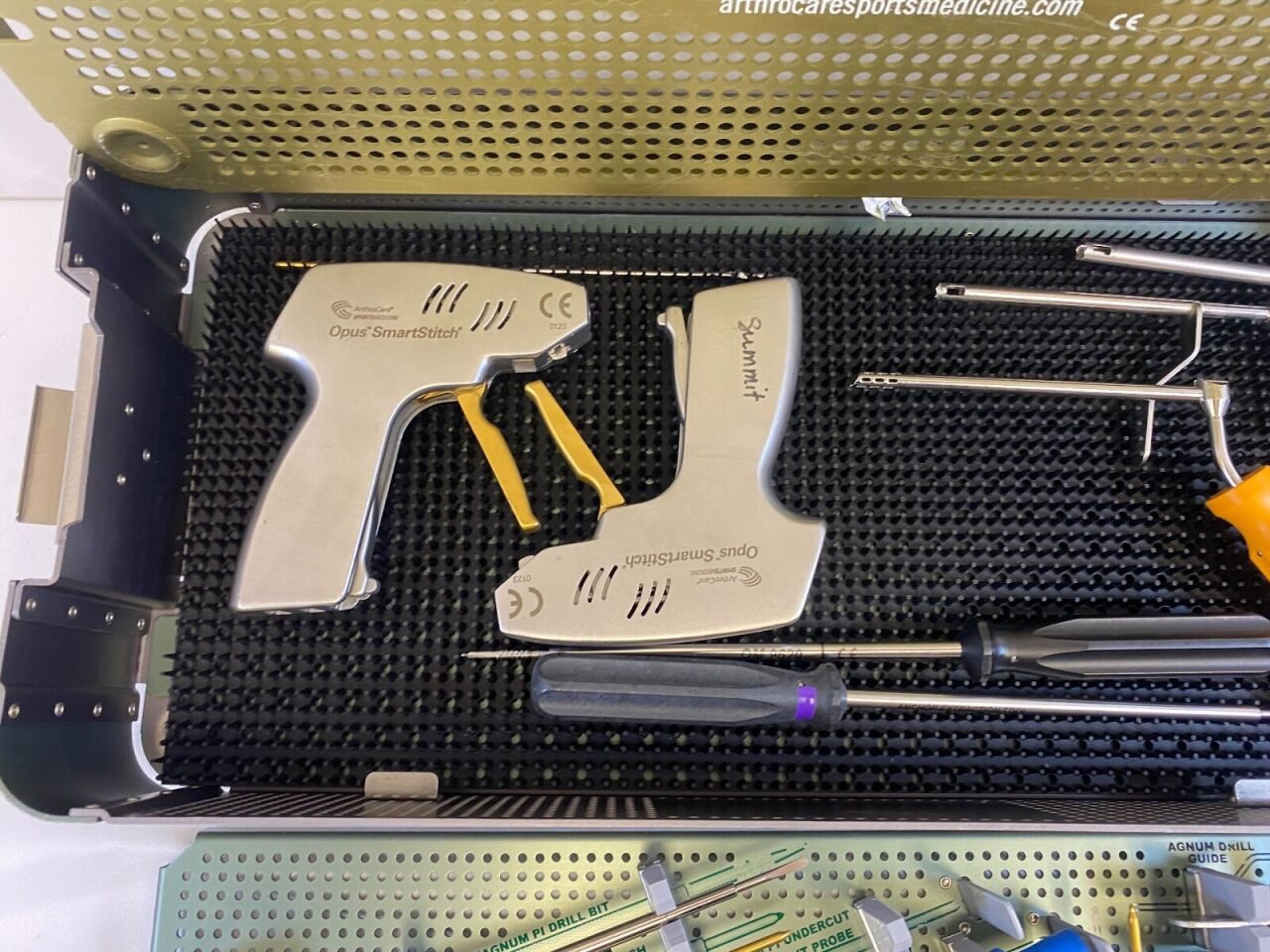 ARTHROCARE CORPORATION LabraFix Arthrocare Sports Medicine  OPUS Collection Shoulder Instrument Set Full — photo 4