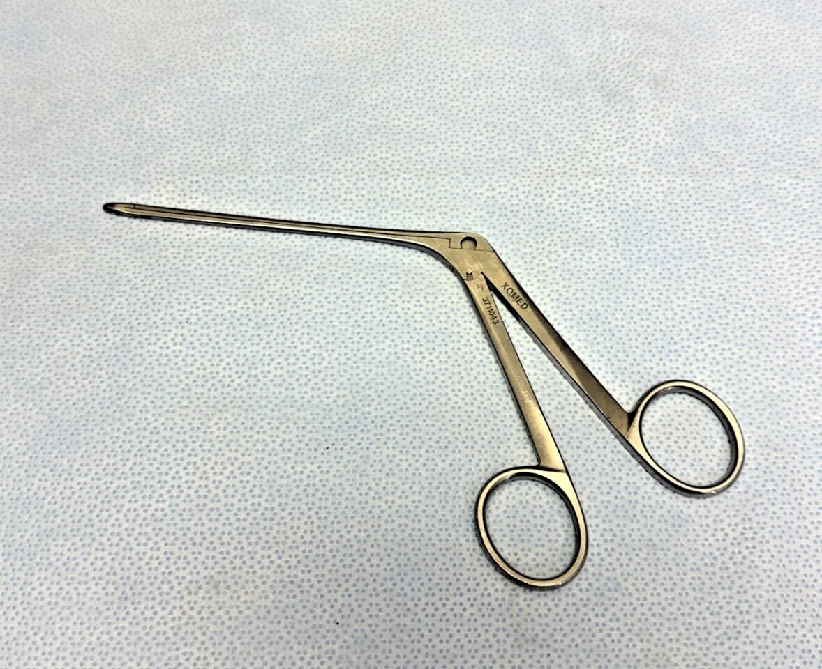 XOMED 3711043 3.5mm Straight Shaft 4-1/2" Weil-Blakesley Sinus Forcep — photo 2