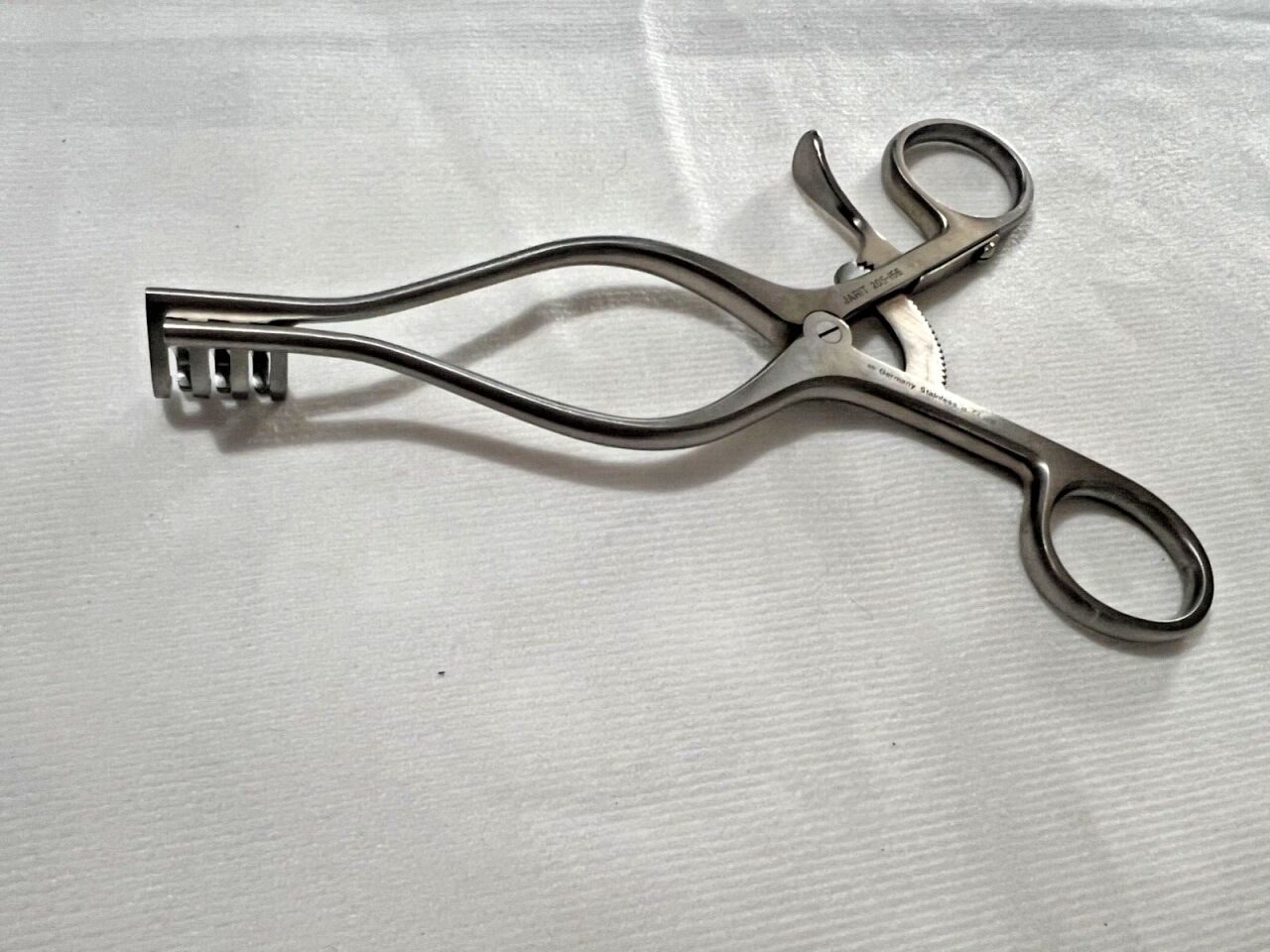 JARIT 205-156 Weitlaner Retractor 3x4 Blunt Prongs 6-1/2" Length — photo 2