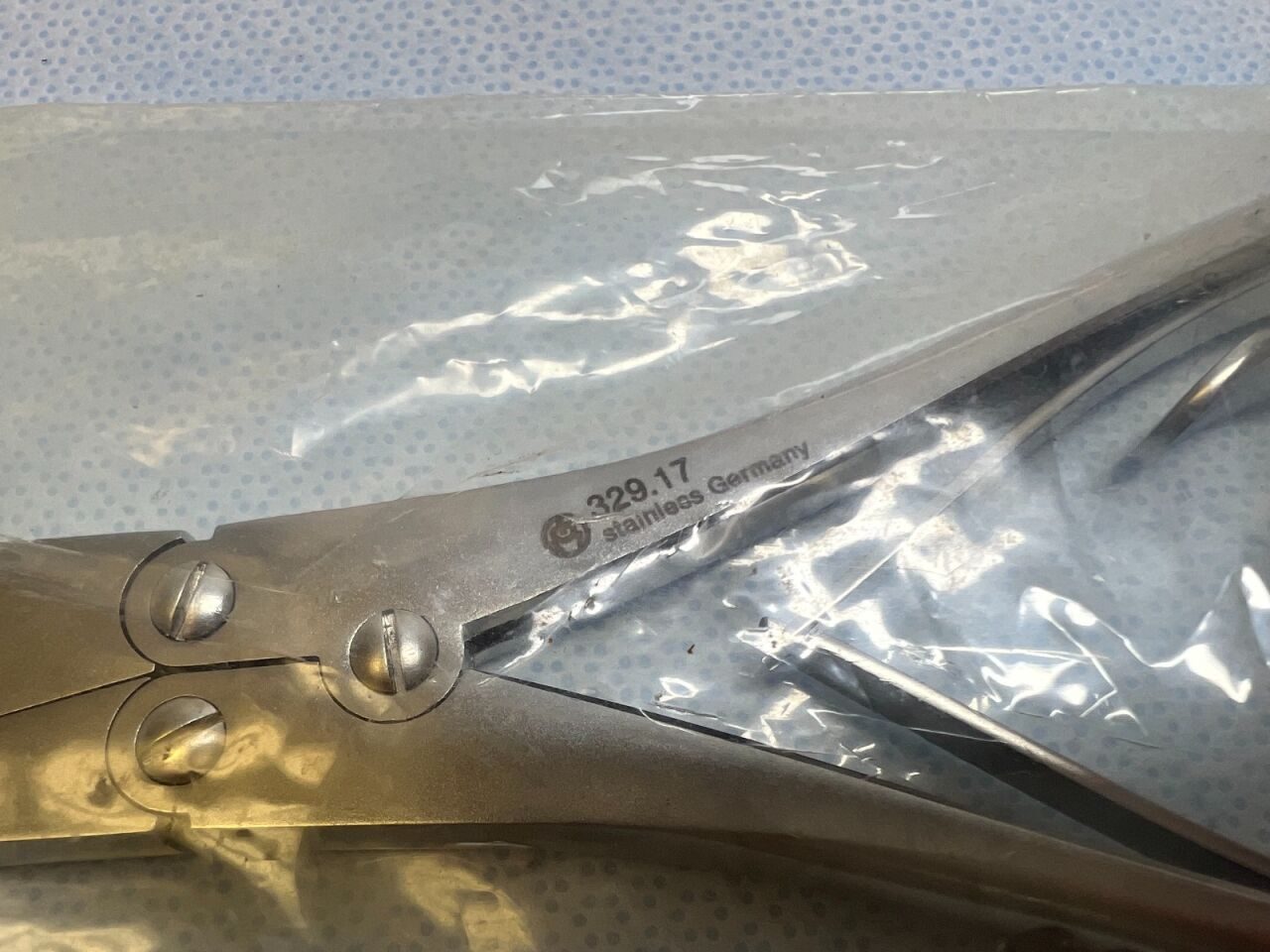SYNTHES 329.17 Maxillofacial Mandible Pliers 7" w/ Ratchet — photo 3