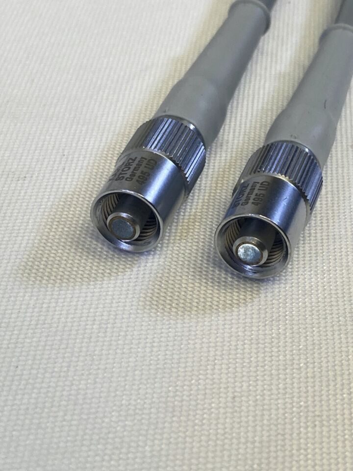 KARL STORZ 495UD Bifurcated Fiber Optic Light Cable 2x 3.5mm X 180cm Dual Leads — photo 4
