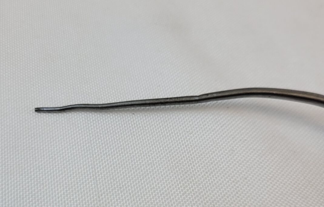 FUJITA  Frazier Angled Suction Tube 3.0mm 5.75" Working Length — photo 2