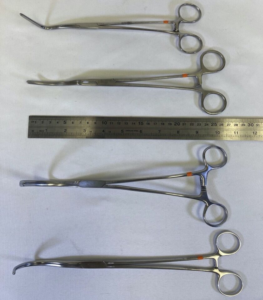 PILLING WECK Various 21 Piece Large Vascular Instrument Set w/ Case — photo 8