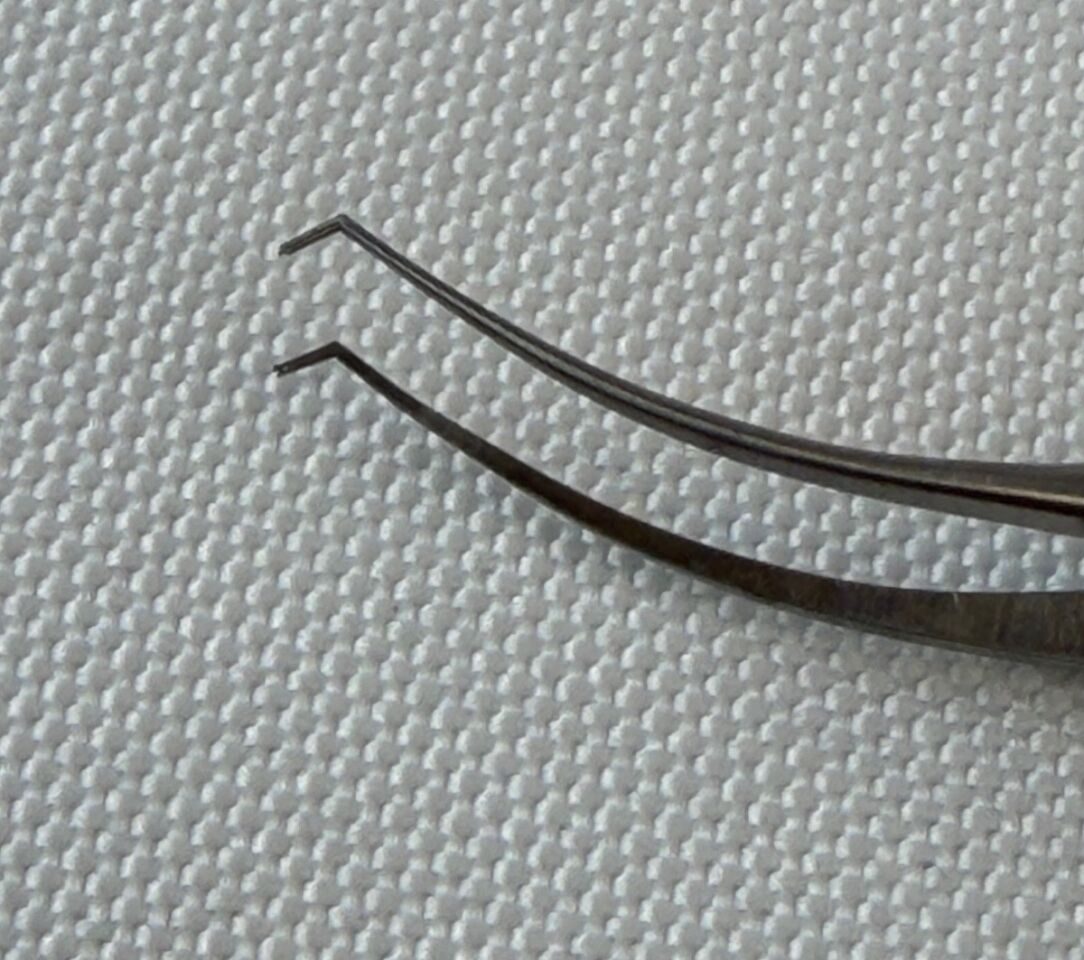 KATENA K5-1500 Colibri Forceps Very Delicate 1x2 0.12mm Teeth Ophthalmic — photo 5
