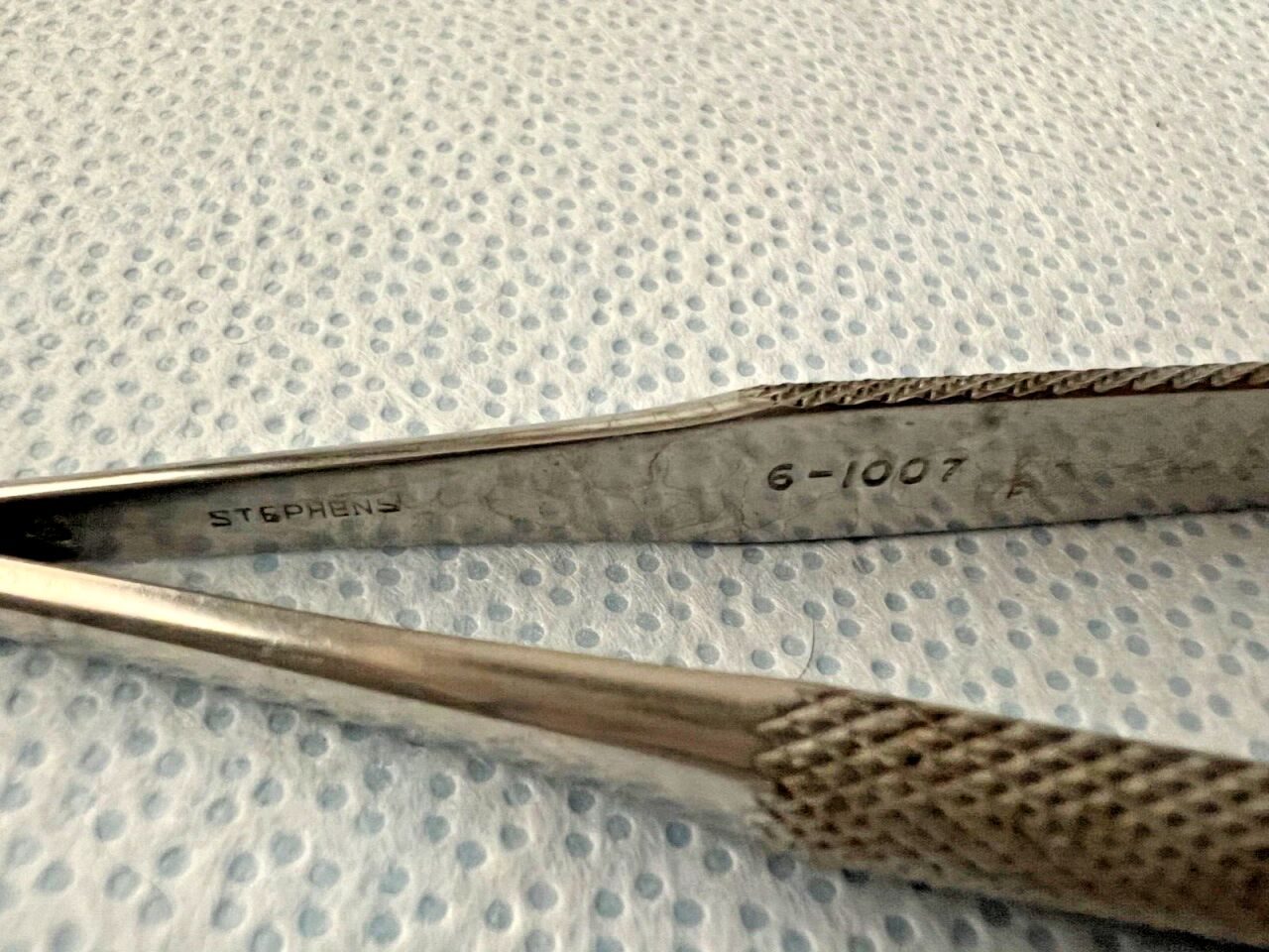 STEPHENS 6-1007 Barraquer Straight Non-Locking Needle Holder 5-1/4" Length — photo 4