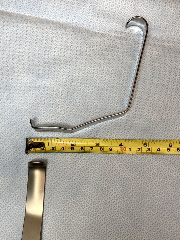 SKLAR 71-6318 Love-Uvula Retractors 18mm x 165mm ENT — photo 7