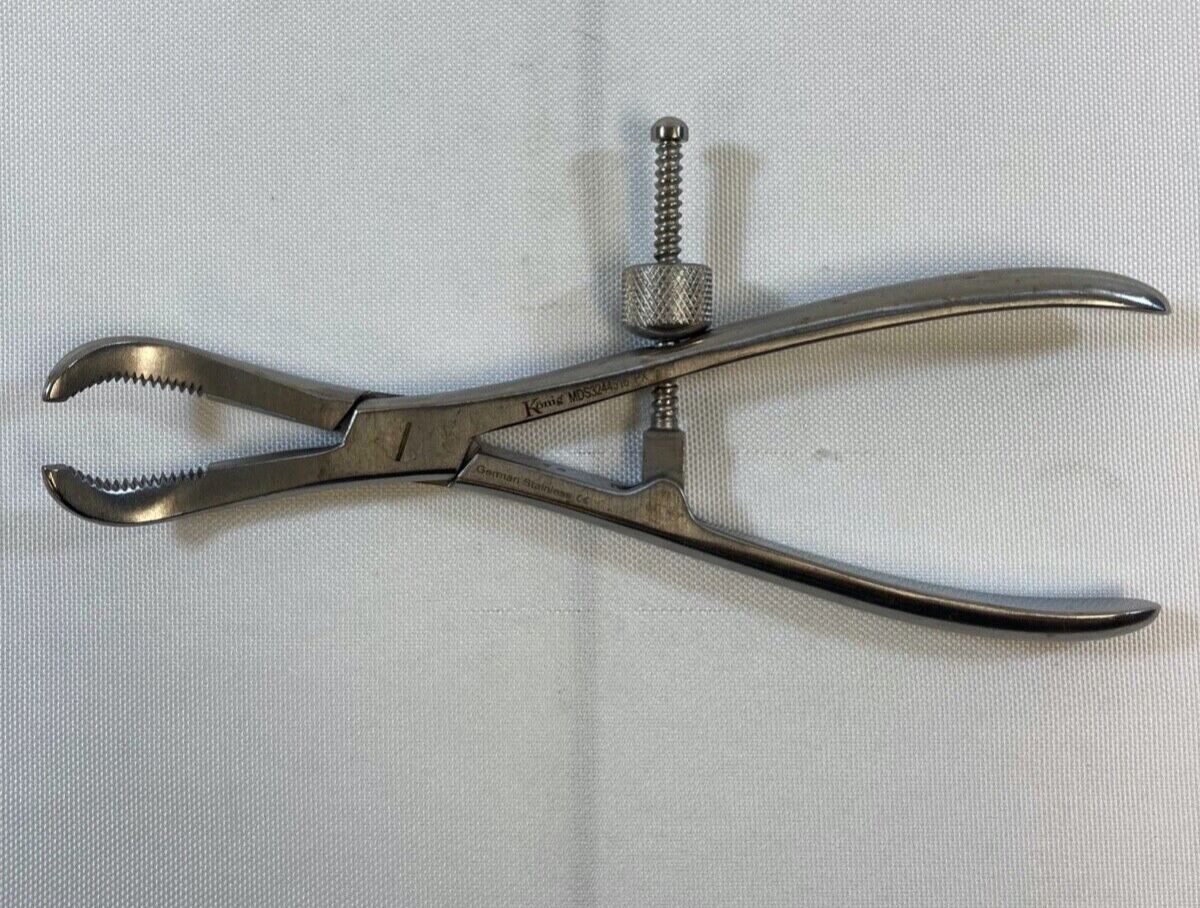 MEDLINE MDS3244516 Serrated Reduction Forceps w/ Speed Lock 7" Orthopedic