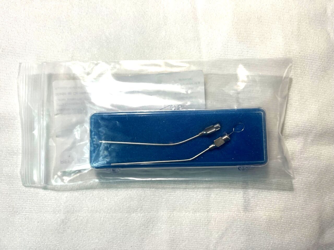 AESCULAP MA514R Rosen Suction Tubes 15GA 60mm/100mm Set of 2
