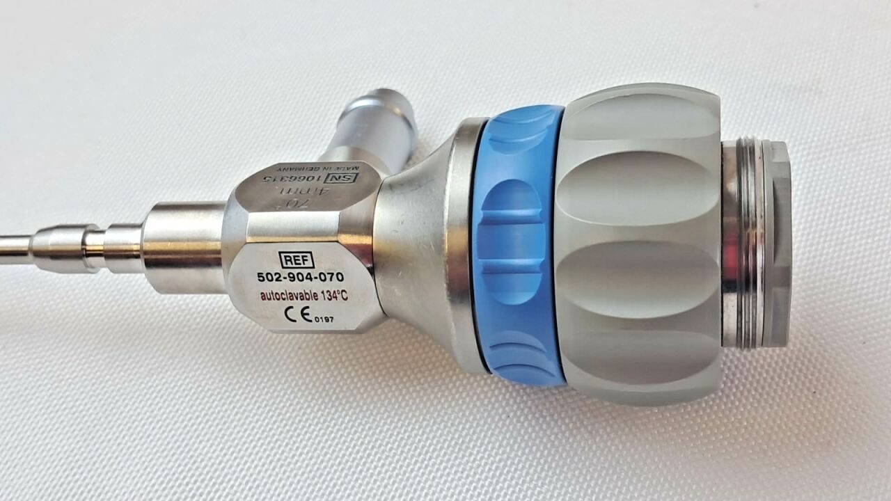 STRYKER 502-904-070 Ideal Eyes 4mm x 14cm 70deg Autoclavable Arthroscope — photo 2