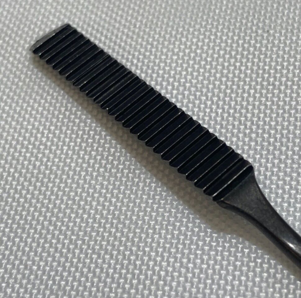 RICHARDS 27-0192 Blackened Ebonized Anodized Rasp 8.5" Nasal Laser Maltz Nasal Rasp — photo 4