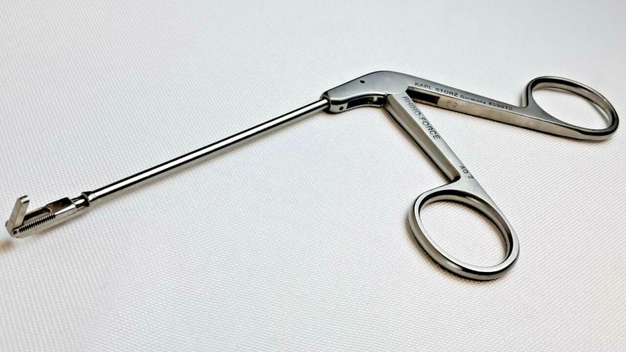 KARL STORZ 459012 Rhinoforce II Stammberger Antrum Punch Left Side — photo 2