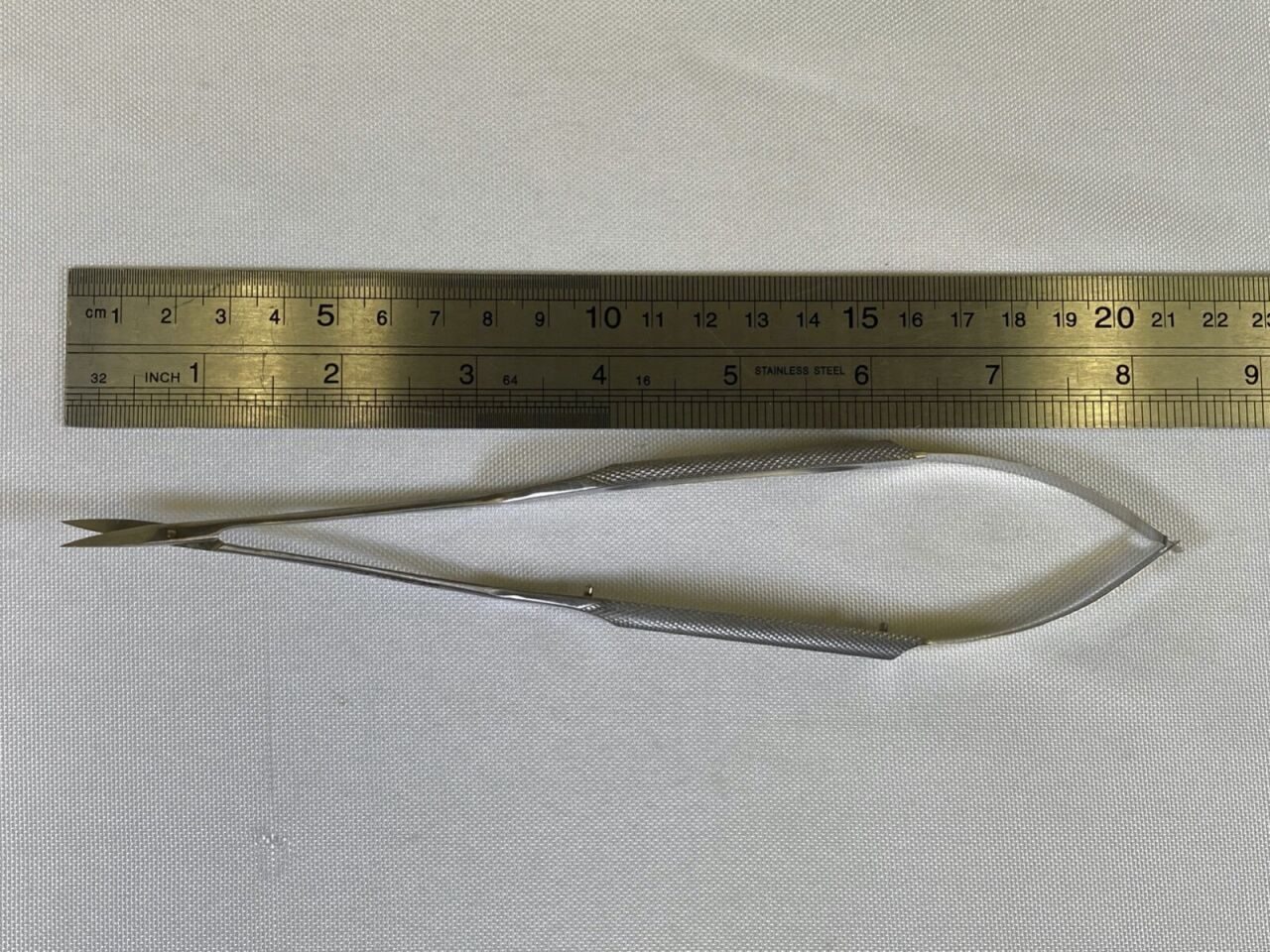 V. MUELLER NL3785-033 Rhoton Micro Scissors Bayonet Curved — photo 5