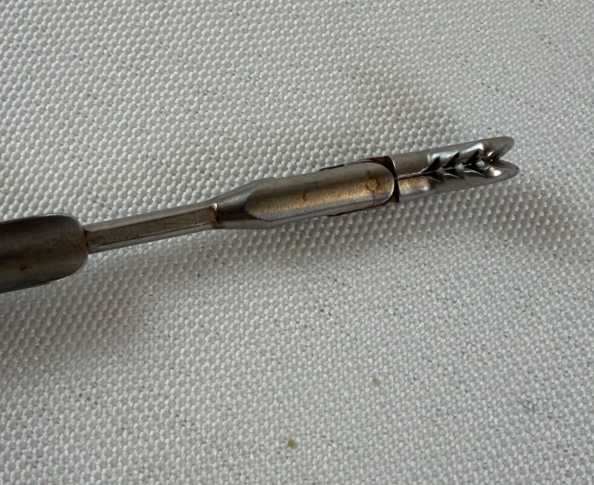 KARL STORZ Optical Grasping Forcep 27072F s Double Action Jaws 4mm Scope Urology — photo 5