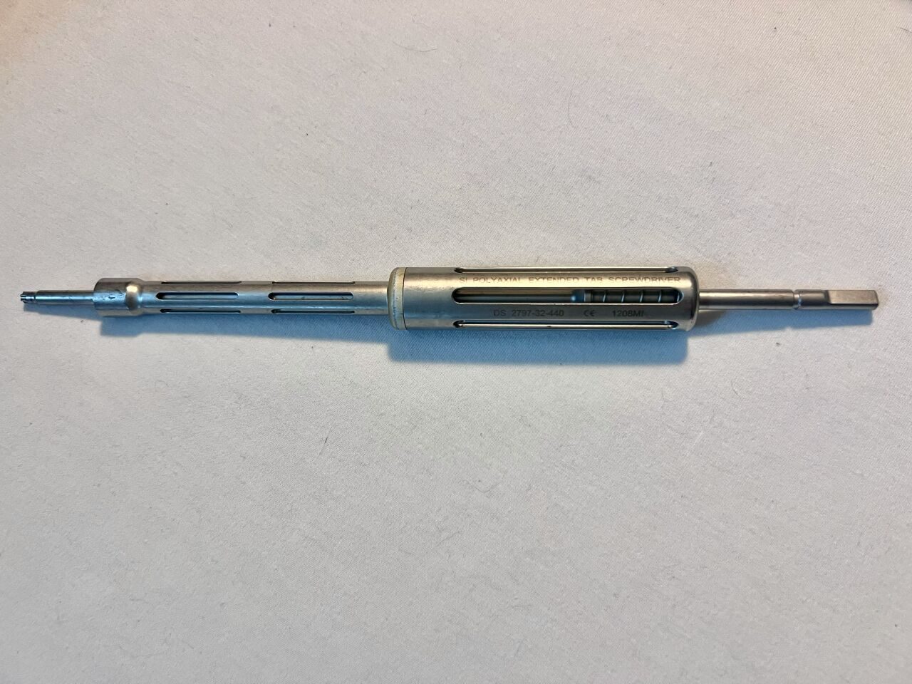 DEPUY 2797-32-440 SI Polyaxial Extended Tab Screwdriver