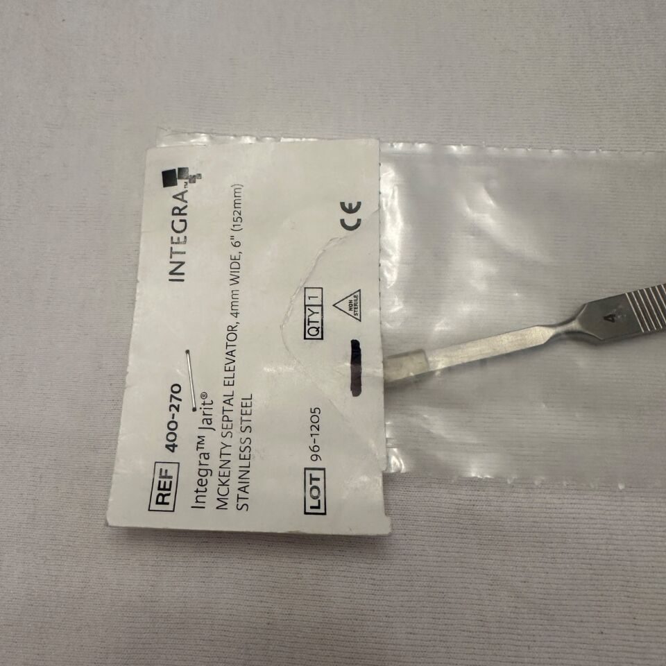 INTEGRA 400-270 Mckenty Septal Elevator 4mm Wide 6" — photo 5