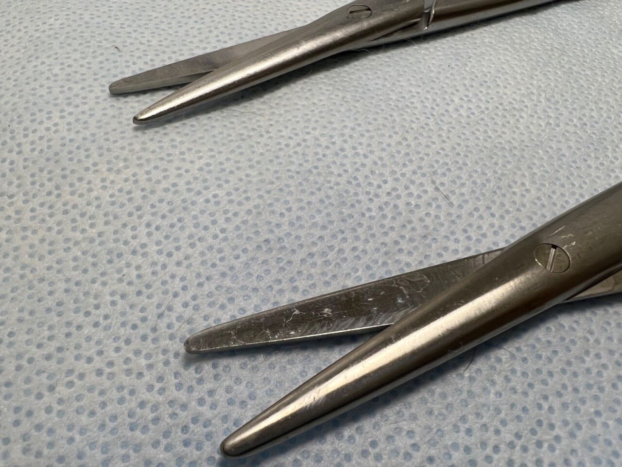 JARIT 103-220 Carb-Edge Mayo Straight Scissors Round Blade 6-3/4" Pair of 2 — photo 3