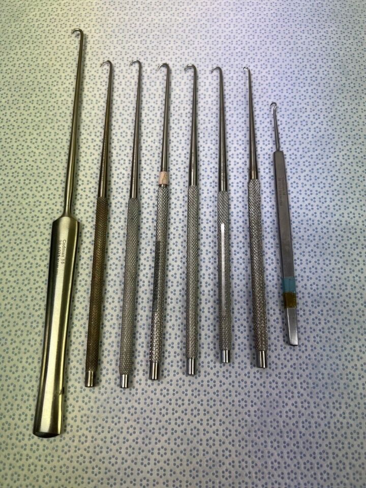 INTEGRA MICROFRANCE 3722001 Austin Excavator Angled 15deg Left 0.75mm Wide Tip ENT