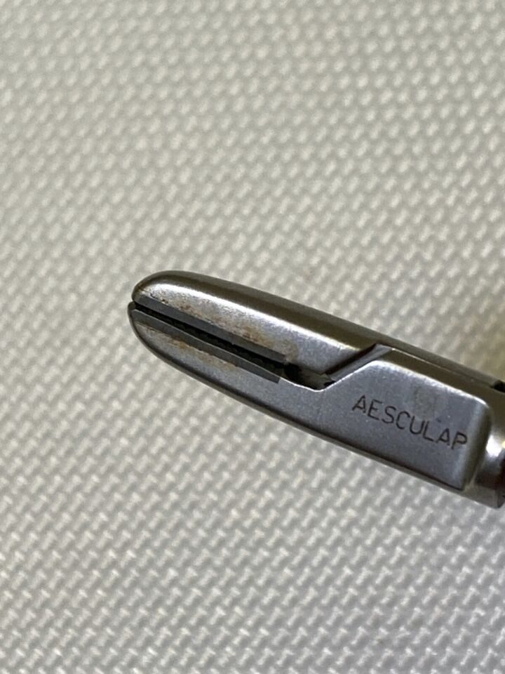 AESCULAP PO628R AdTec Monopolar Laparoscopic Needle Holder Insert 5mm x 310mm — photo 6