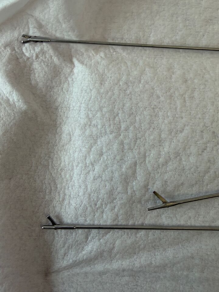 OLYMPUS Set of 3 7Fr Hysteroscope Forceps Punch Grasper Scissor OBGYN — photo 3