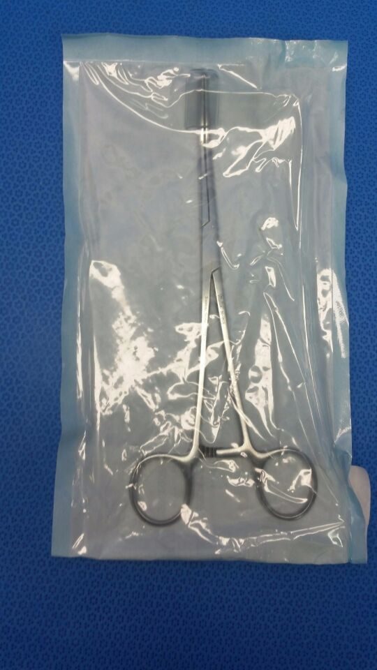 MILTEX 30-1805 Pean Hysterectomy Forceps, Longitudinal Serrations, Curved, L: 9" — photo 6