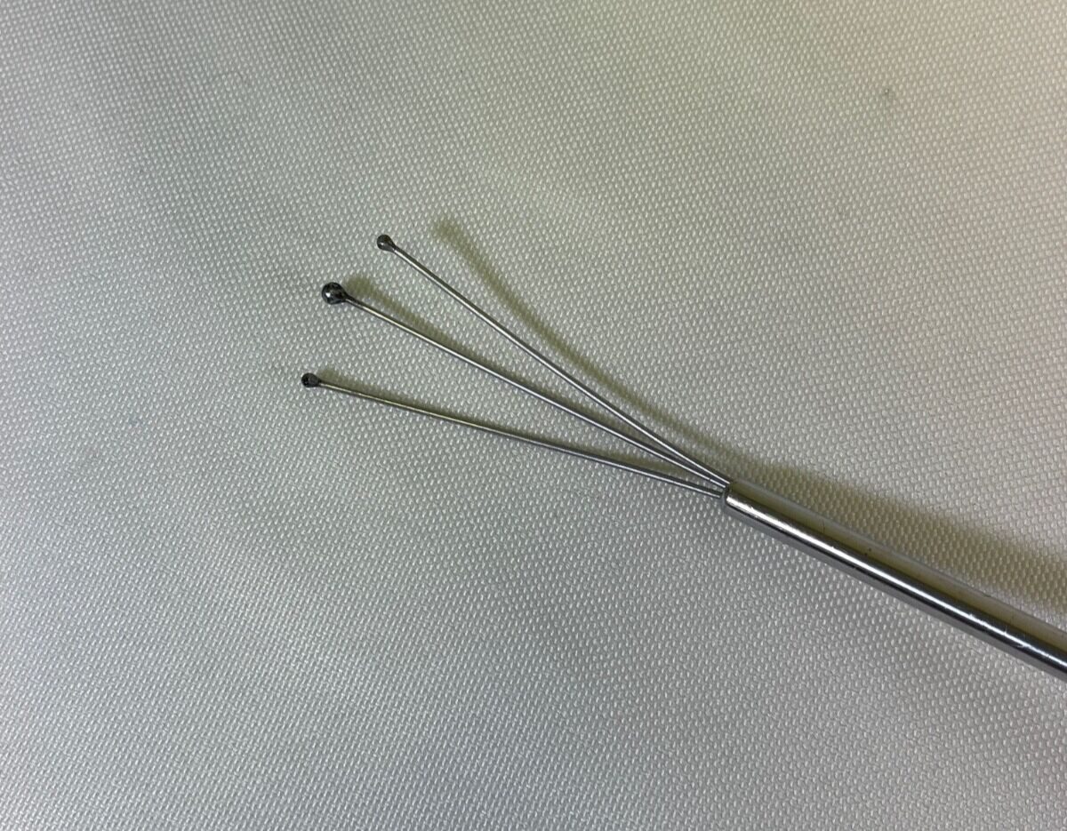 KARL STORZ 26174S 3-Point Retractor Ball Probe Dilator 5mm x 41cm Laryngeal ENT — photo 2