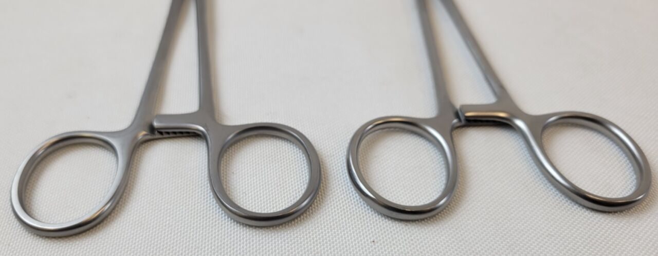 JARIT 325-141 Set of 2 Glassman Intestinal Clamp, Cardio-Grip, 25deg Angle, 9-1/4" — photo 8