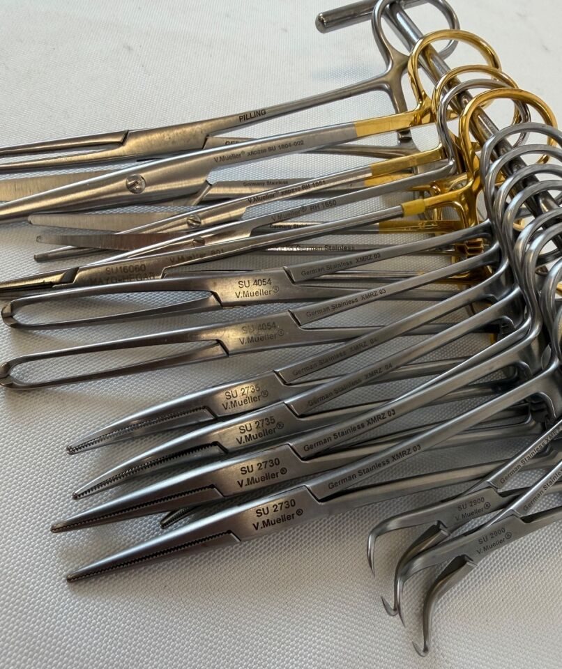 V. MUELLER Septum ENT Rhinoplasty Nasal Set 34 Piece Septum Tray ENT Nasal Set w/ Tray — photo 8
