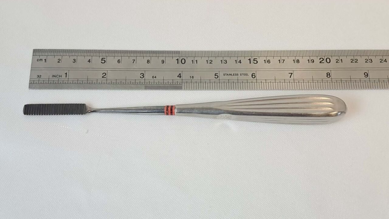 KARL STORZ N4534 Cottle Nasal Rasp 8.3" Fine Down-Stroke Cut — photo 5