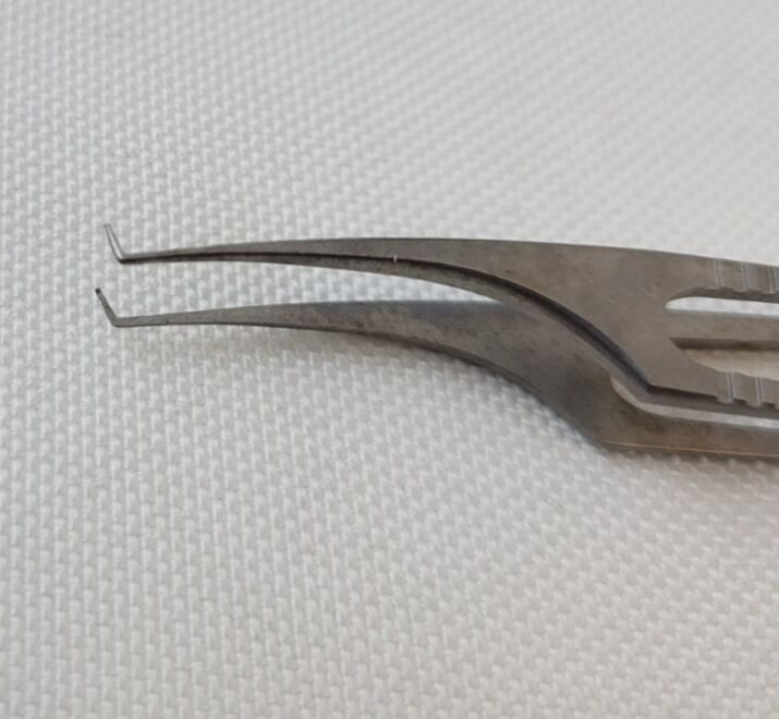 Hoskins Type Colibri Tissue Forceps 3-1/4" Ophthalmology — photo 2