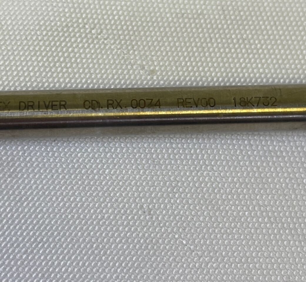 DIO MEDICAL CD.RX.0074 5mm Modular Hex Driver Shaft Hudson End 9" Ortho Neuro — photo 3