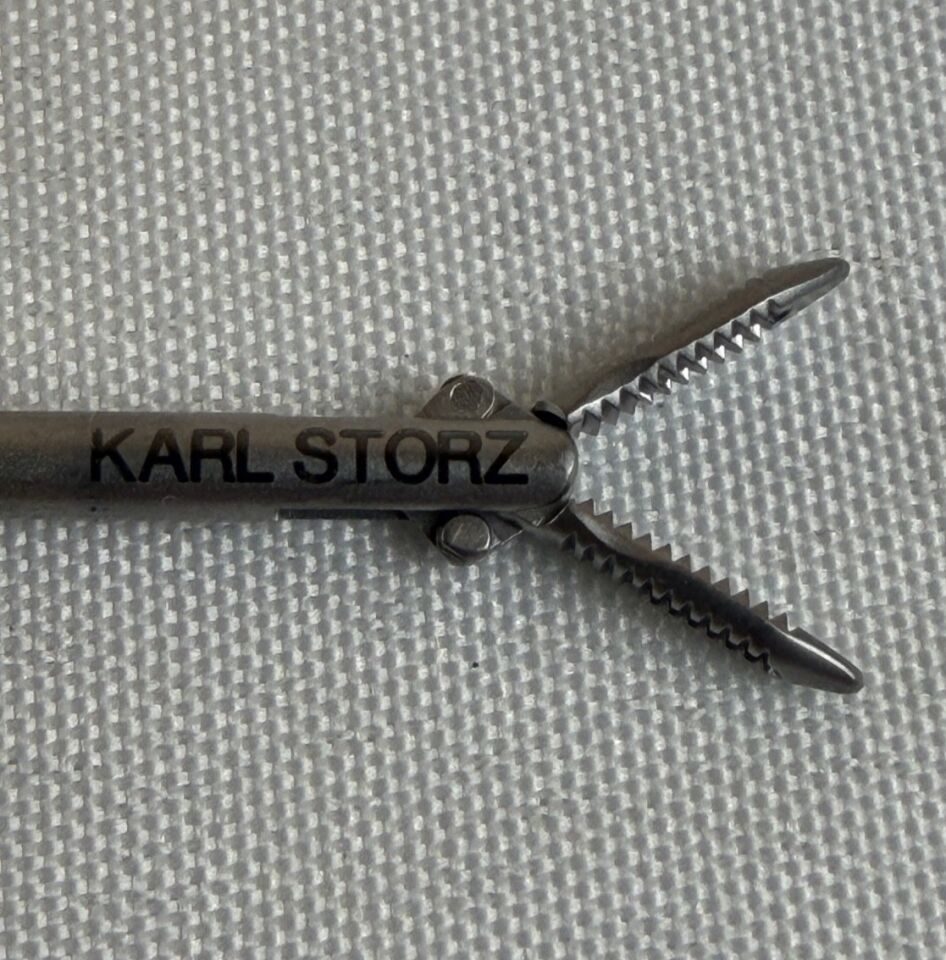 KARL STORZ 30340VTS Clickline Tan Pyloric Spreader In & Out Serration 3mm x 20cm — photo 4