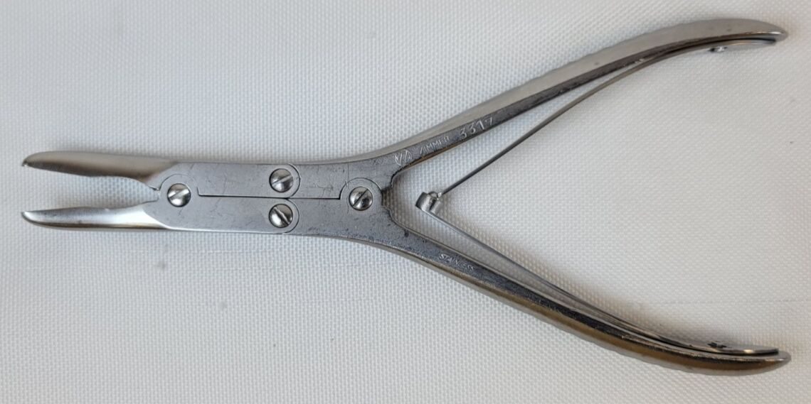 ZIMMER 3317 Curved Stille-Luer Bone Rongeur — photo 1