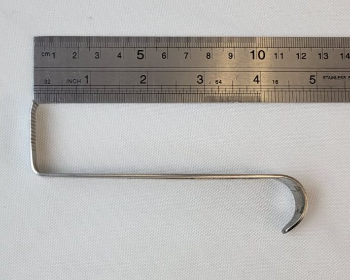 JARIT 205-235 Mayo-Adams Retractor w/ Removable Center Blade 6-1/2" — photo 9
