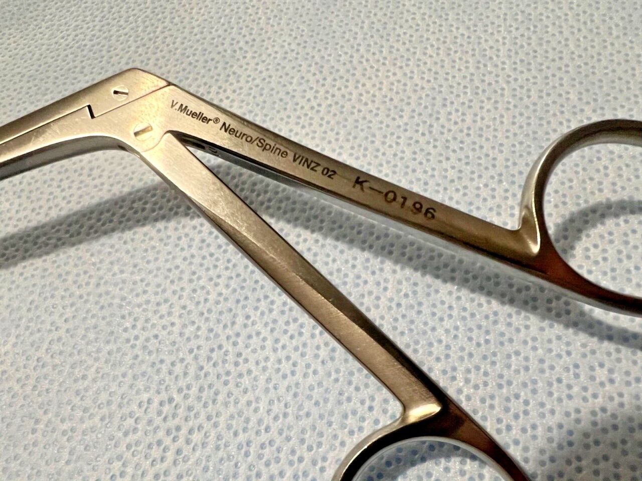 V. MUELLER K-0196 Love-Gruenwald 5mm X 10mm Rongeur Scoop Down-Cut Jaws — photo 5