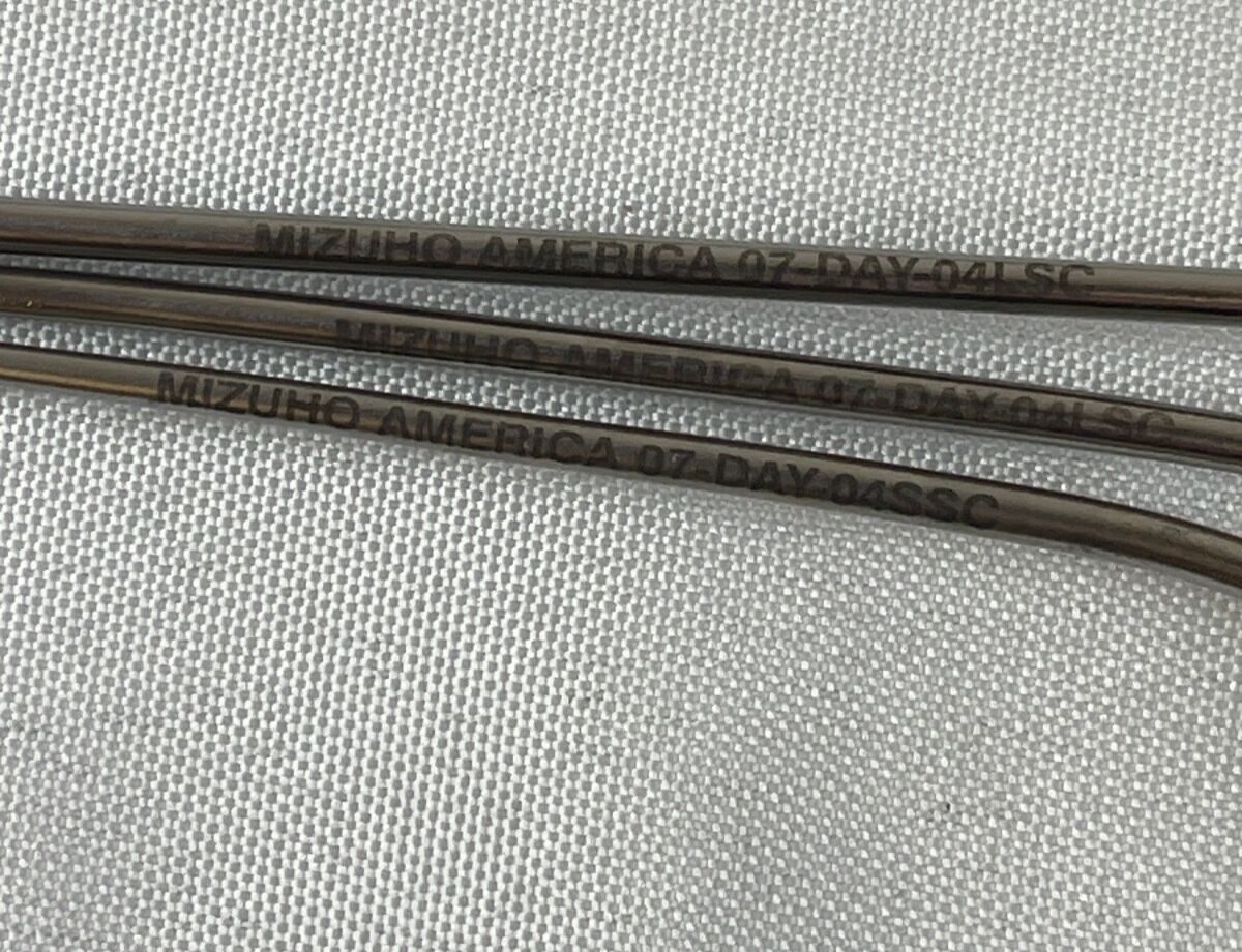 MIZUHO Day Bailes Locking Tapered Suction Tubes 4 6 & 8Fr w/ Thumb Hole Set of 8 — photo 2