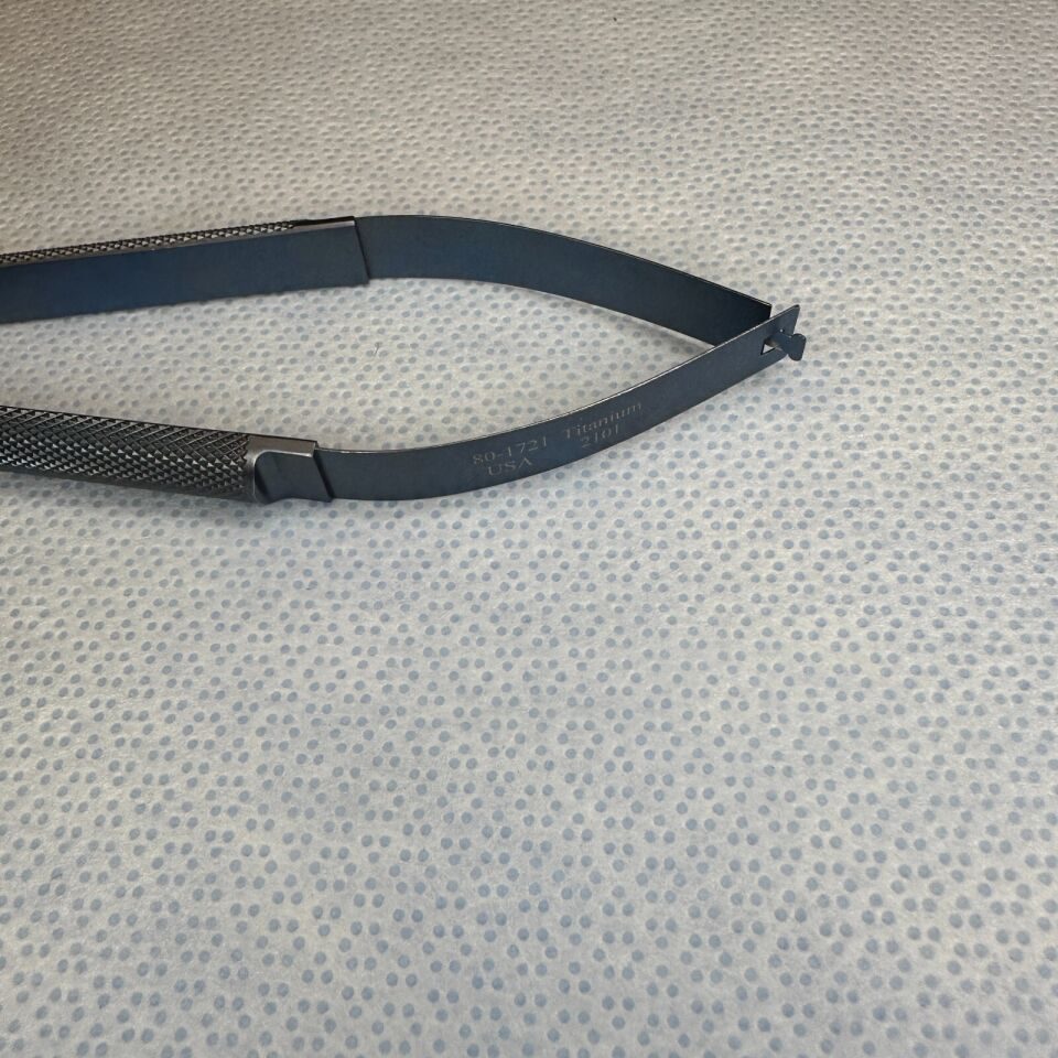 SYMMETRY SURGICAL 80-1721 Rhoton Scissors Curved Tip Neuro — photo 4