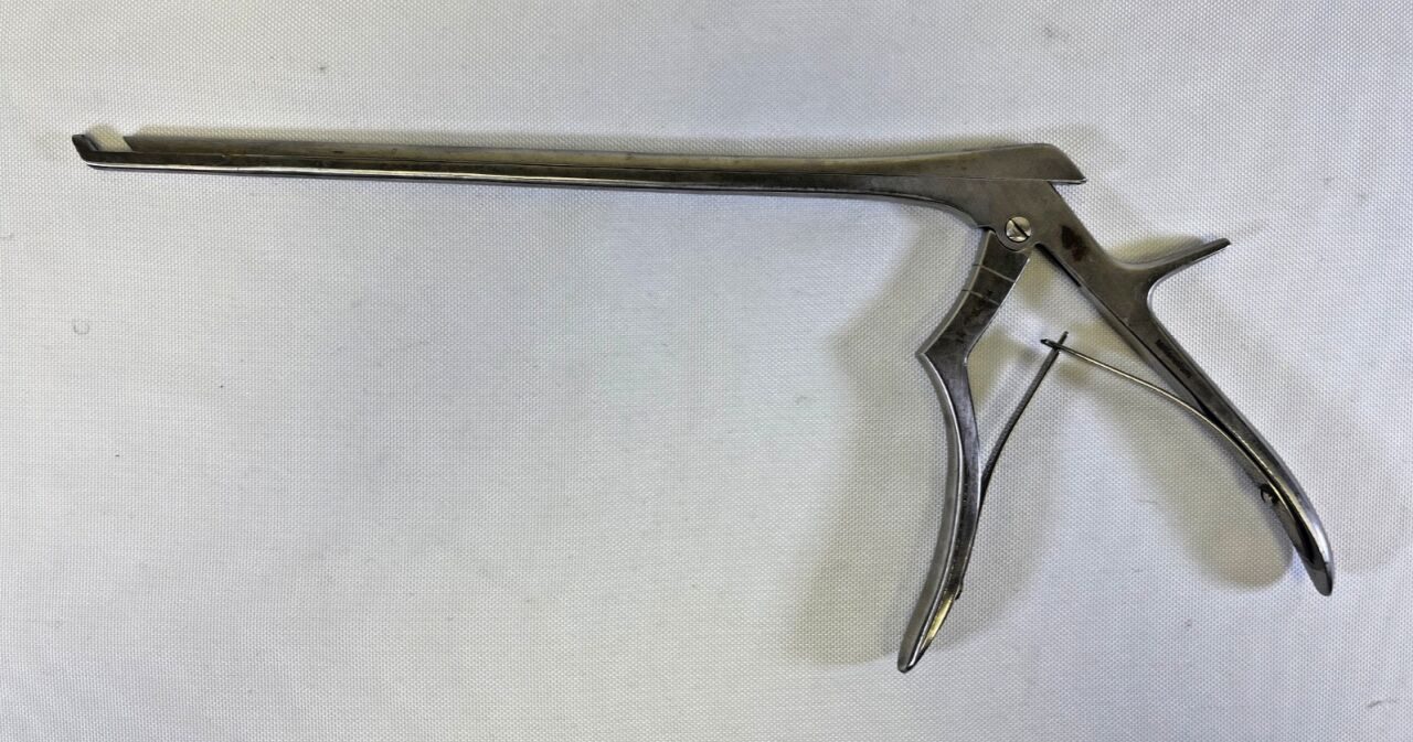 MILLENNIUM SURGICAL 70.5914 Spurling Kerrison Rongeur 4mm x 40deg Up x 9" — photo 1