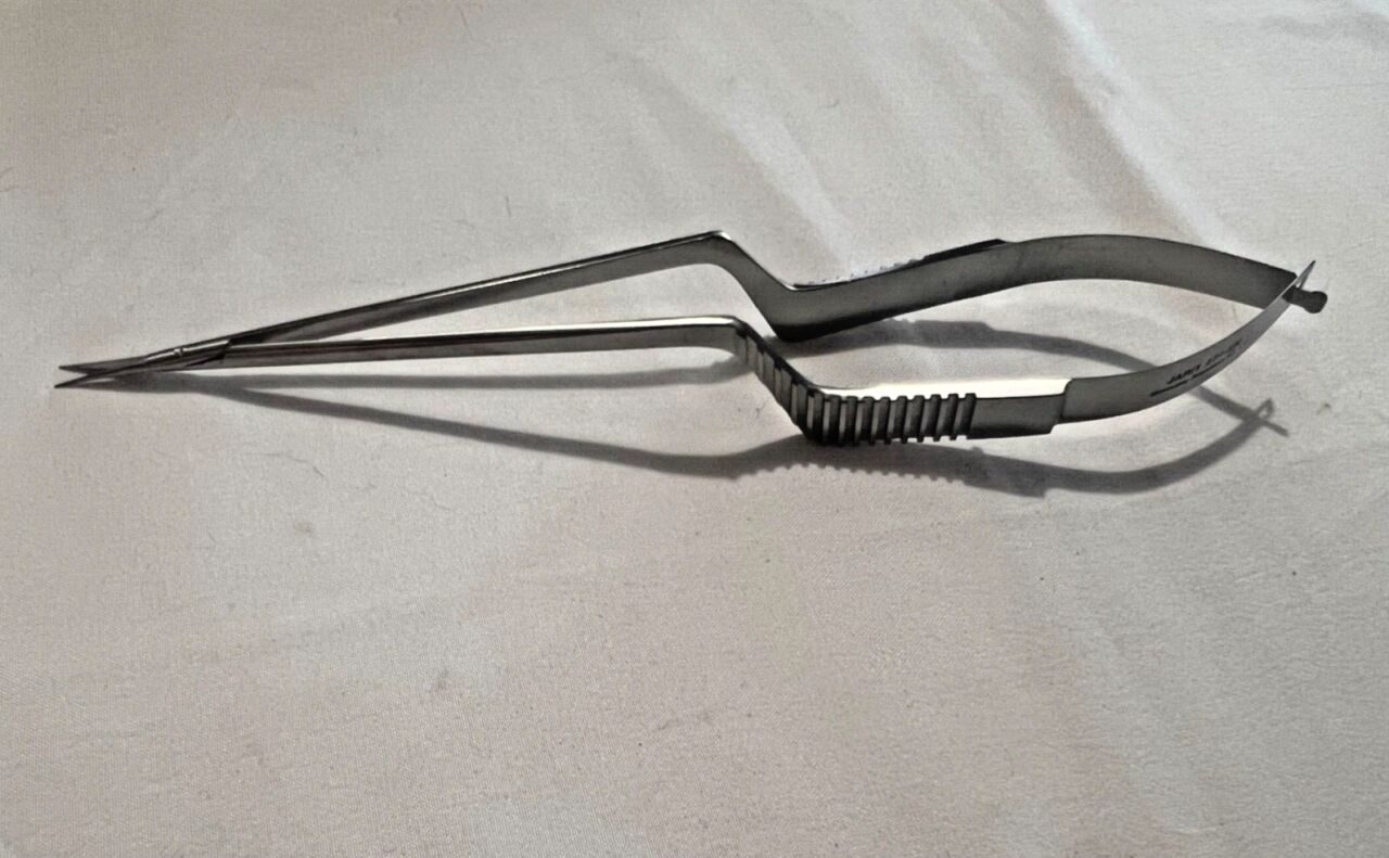 JARIT 277-130 7" Length Bayonet Jacobson Micro Scissors