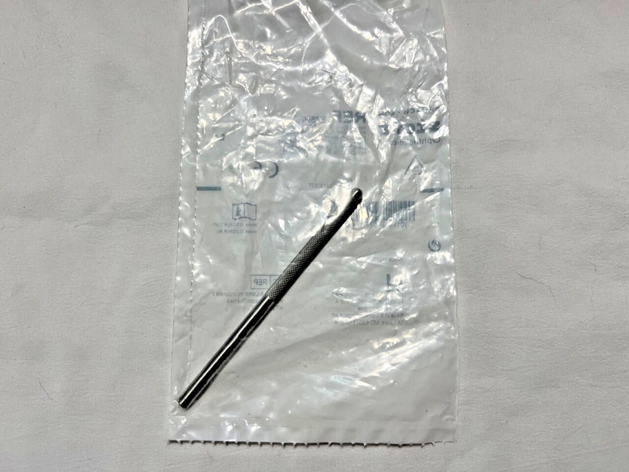 STORZ / BAUSCH & LOMB E7590 Laseredge Blade Tip Handle 3-7/8" Length ENT — photo 1