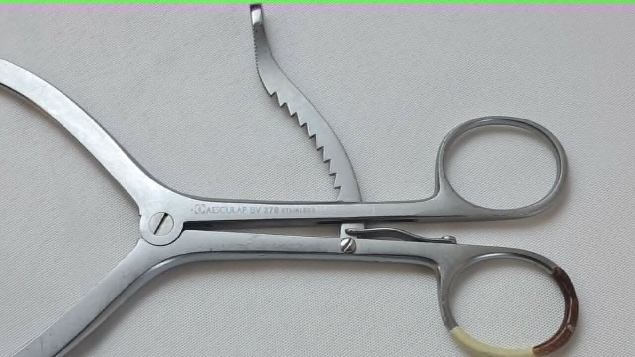 AESCULAP BV276R Beckmann Retractor Sharp 12 3/4" — photo 3