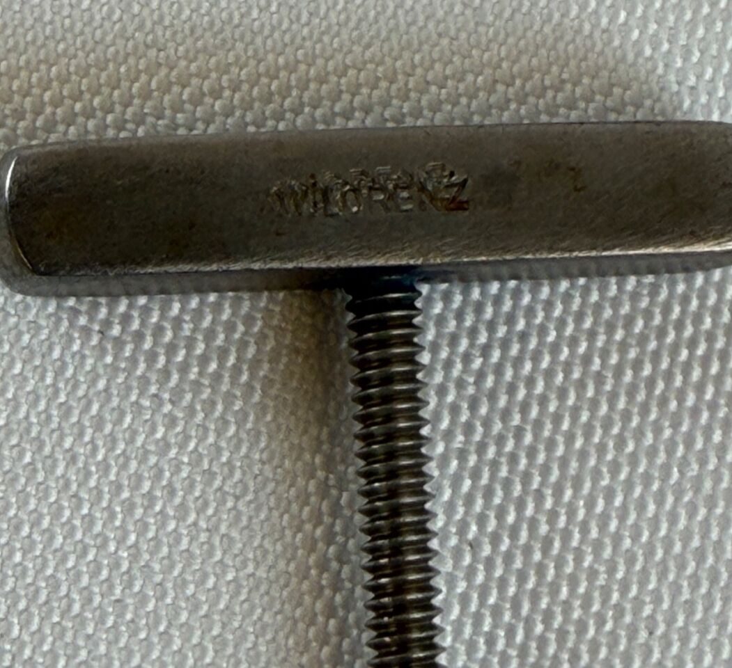 W. LORENZ Carroll Girard Screw T-Bar Maxillofacial Orthopedic Instrument — photo 2