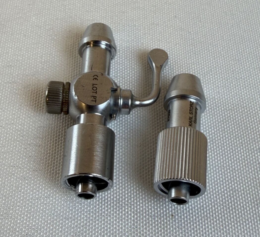 KARL STORZ 6002000 27502 Luer Lock w/ Valve & Hahn Adapters Set — photo 5