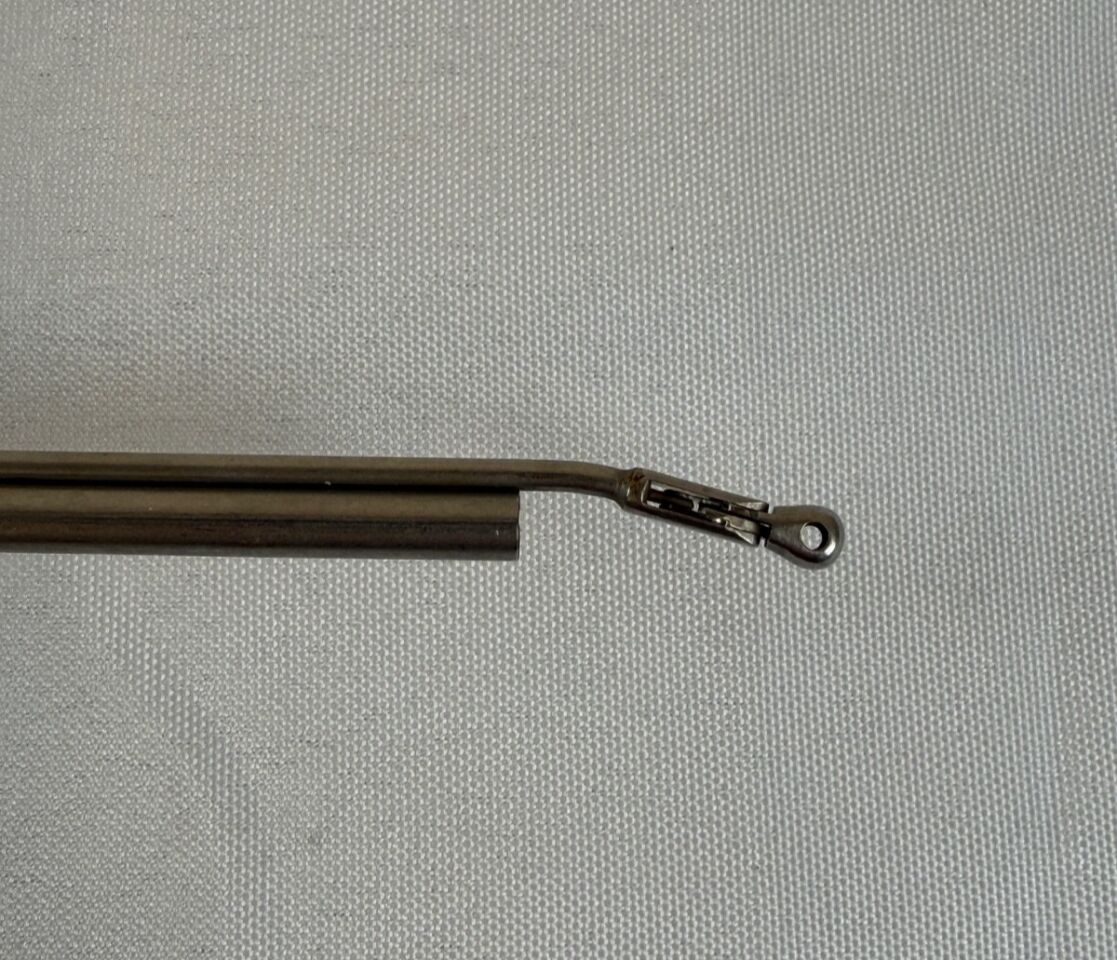 OLYMPUS A2963 12deg Rigid Optical Fenestrated Cup Biopsy Forceps WL 24.5cm — photo 5