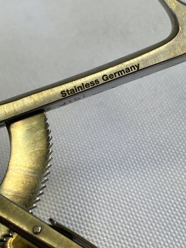 MILLENNIUM SURGICAL 2-7434 Sluder Jansen Mouth Gag Pediatric 4" (100mm) ENT — photo 4