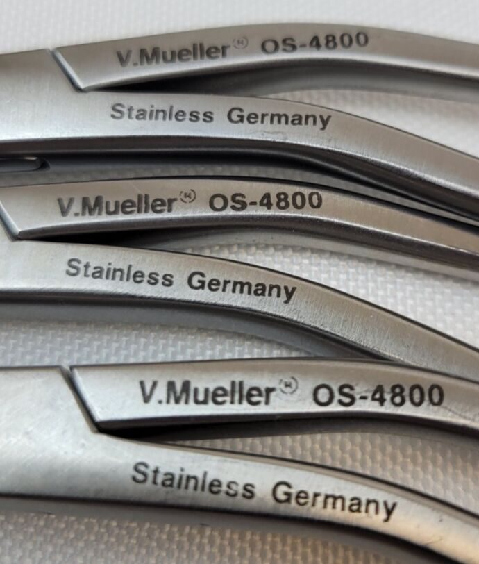 V. MUELLER OS-4800 Dingman Bone Holding Forceps Set of 3 — photo 4