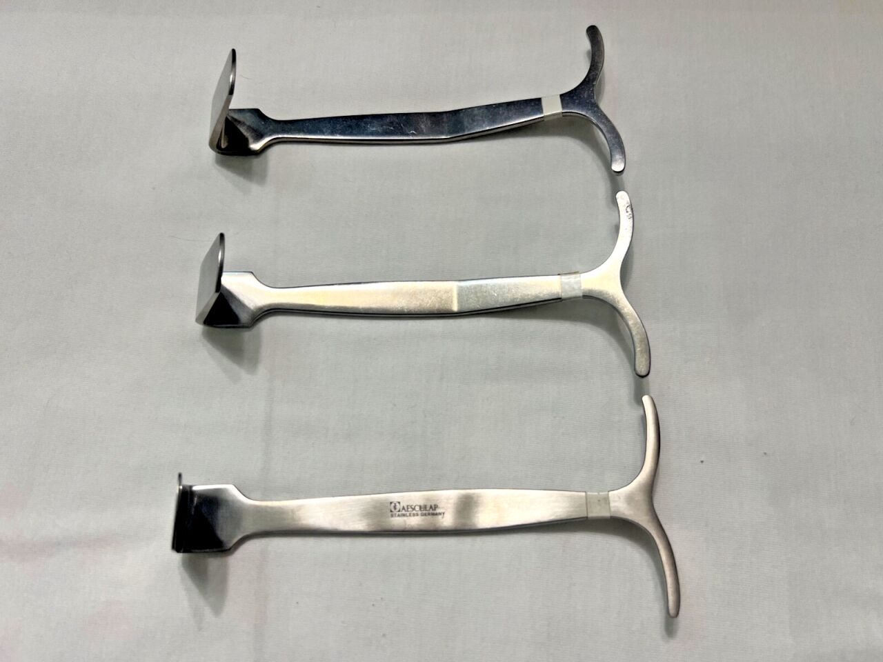 MILTEX 5-1/2" Length Set Of 3 Smillie Retractors
